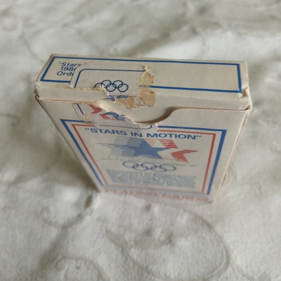 Vintage 1984 Olympics Playing Cards Los Angeles CA w Box - Picture 3 of 10